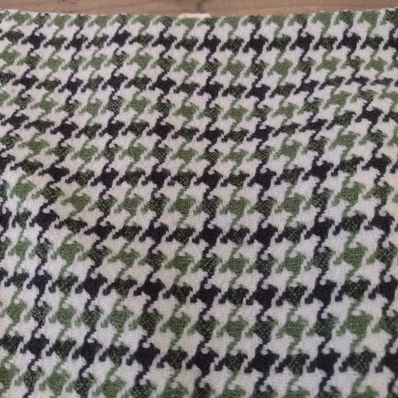 Talbots Vintage Wool Blend Houndstooth Pencil Skirt Size 14 - Picture 5 of 9